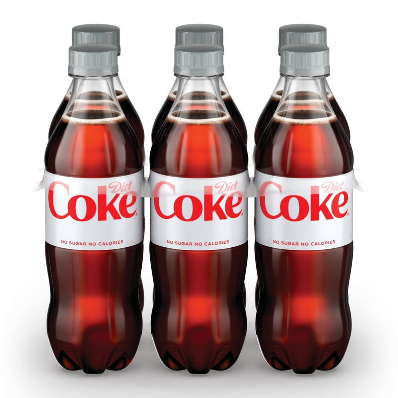 Diet Coke Soda - 6pk/16.9 fl oz Bottles