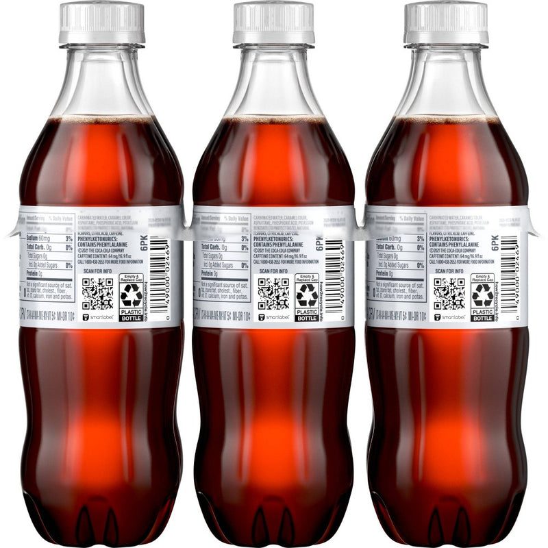 Diet Coke Soda -16.9 fl oz Bottles