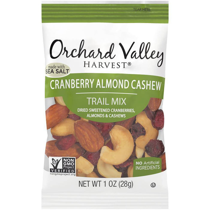 JBSS Orchard Valley Harvest Cranberry Almond Cashew Trail Mix - 8oz