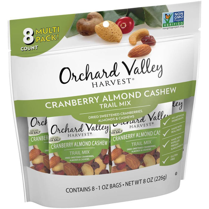 JBSS Orchard Valley Harvest Cranberry Almond Cashew Trail Mix - 8oz