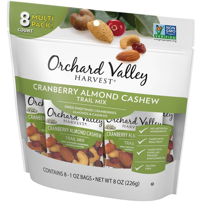 JBSS Orchard Valley Harvest Cranberry Almond Cashew Trail Mix - 8oz