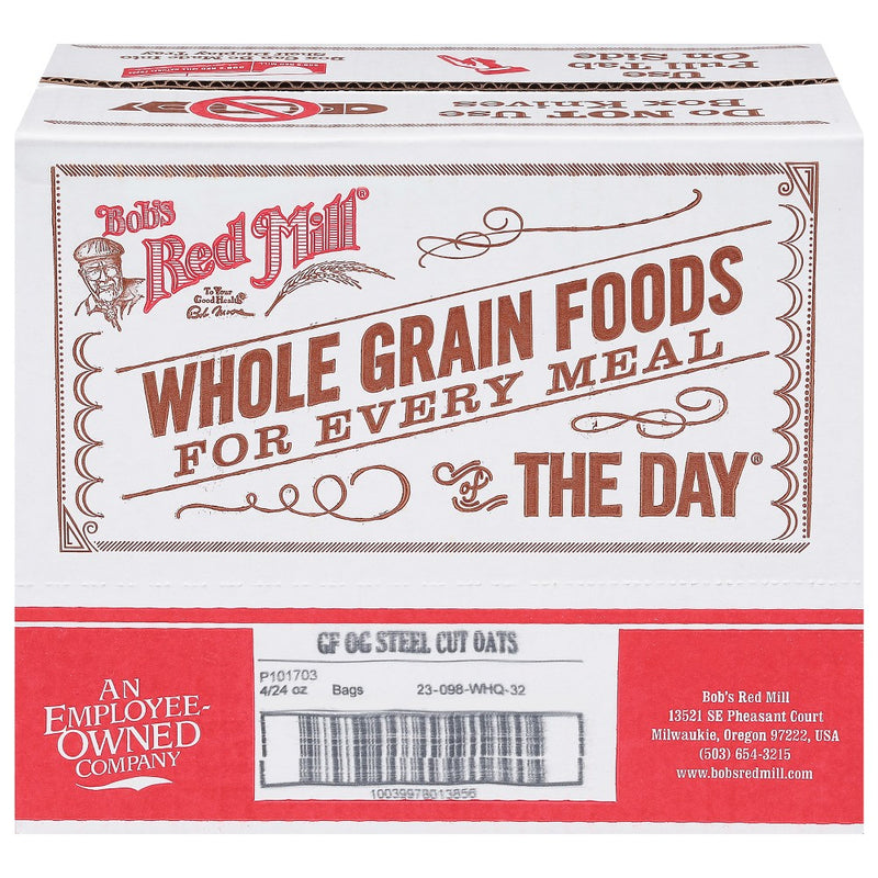 Bob's Red Mill Gluten Free Organic Steel Cut Oats - 24oz (LOCAL PICKUP ONLY)
