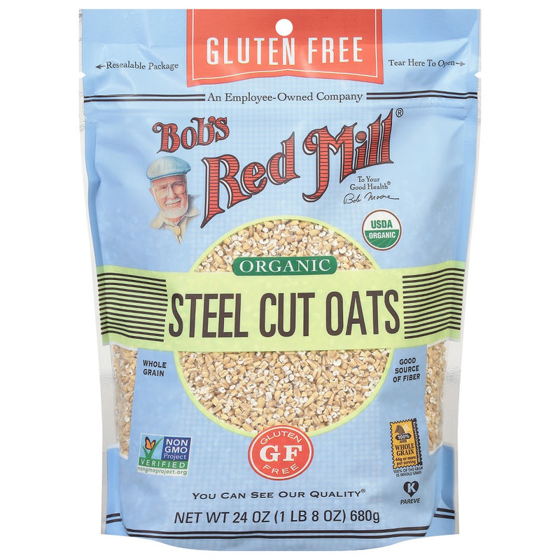 Bob's Red Mill Gluten Free Organic Steel Cut Oats - 24oz (LOCAL PICKUP ONLY)
