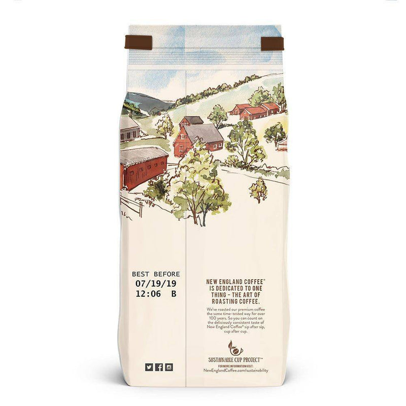 New England Coffee Breakfast Blend Medium Roast Ground Coffee - 24oz