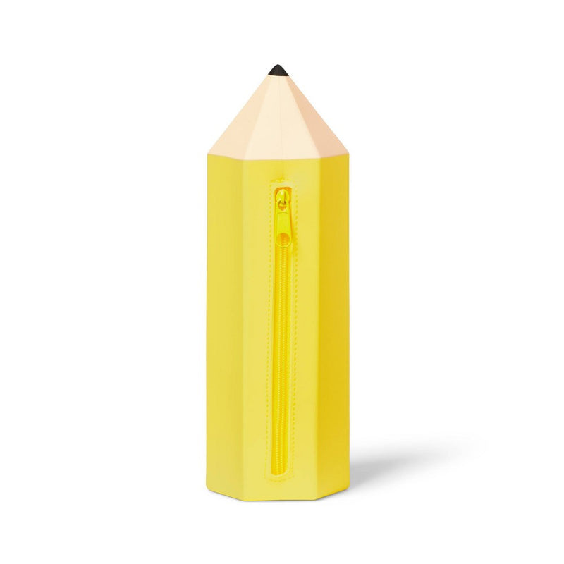 Pencil Shaped Pencil Pouch Yellow - up&up