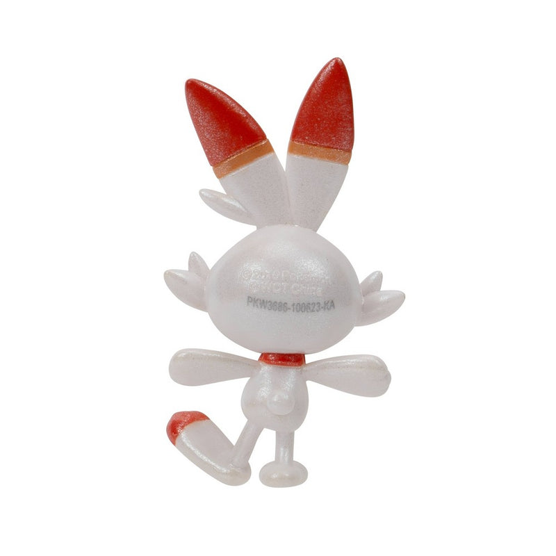 Pokemon Scorbunny, Raboot, and Cinderace Select Evolution Action Figure Set