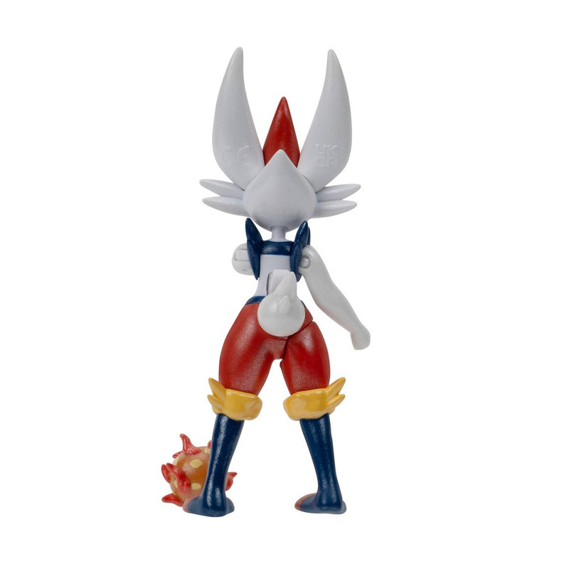 Pokemon Scorbunny, Raboot, and Cinderace Select Evolution Action Figure Set