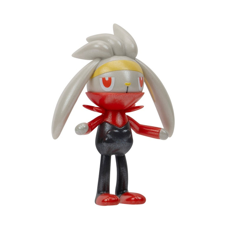 Pokemon Scorbunny, Raboot, and Cinderace Select Evolution Action Figure Set