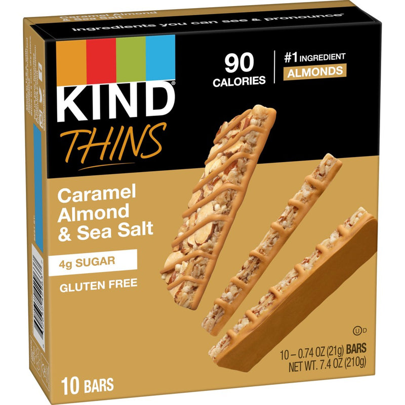 Kind Thins Caramel Almond - 7.4oz/10ct