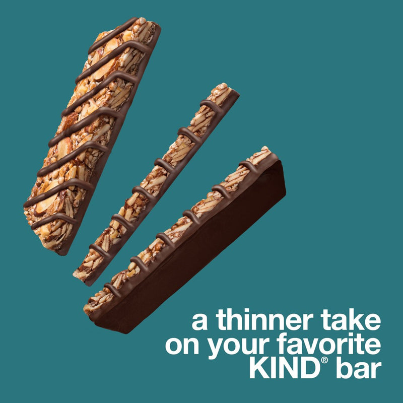 KIND Thins Dark Chocolate Nuts Sea Salt - 7.4oz/10ct