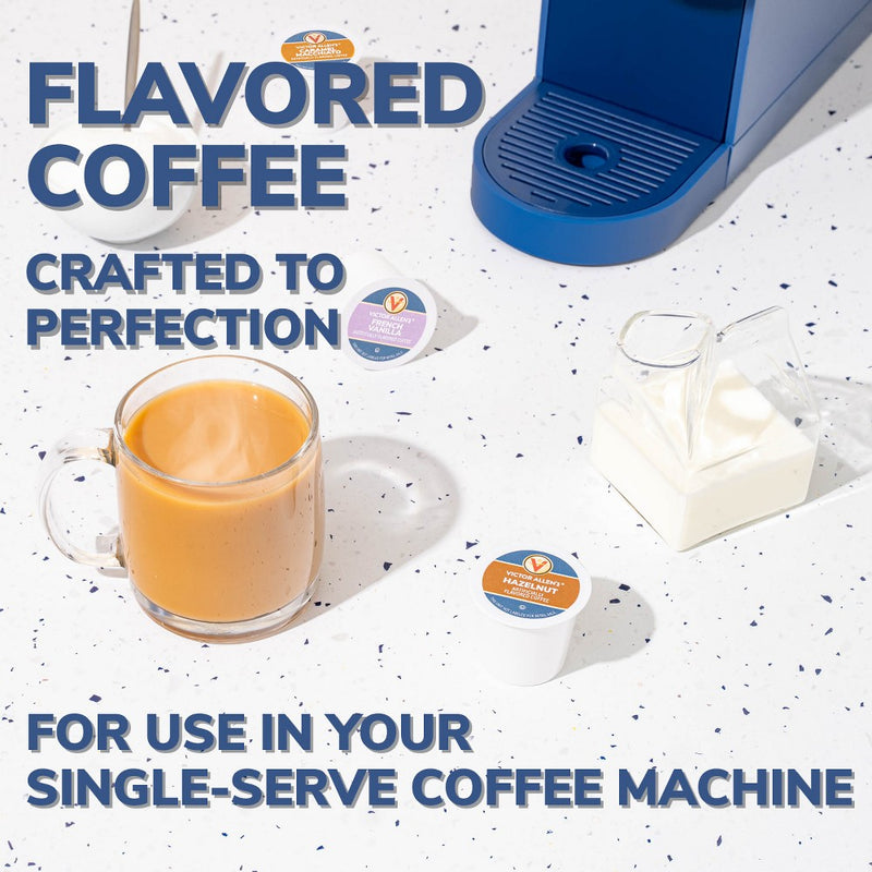 Victor Allen's Coffee Caramel Macchiato Single Serve Coffee Pods, 80 Ct