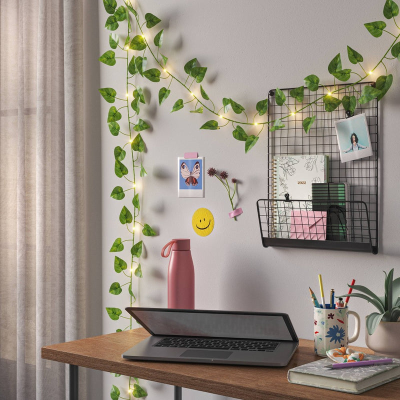 LED Vine String Lights Warm White - Room Essentials: USB & Battery Powered, Indoor Decor, 20 LEDs