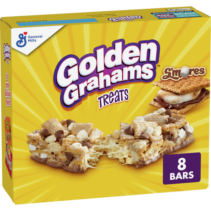 Golden Grahams S'mores Chocolate Marshmallow Bars - 8ct