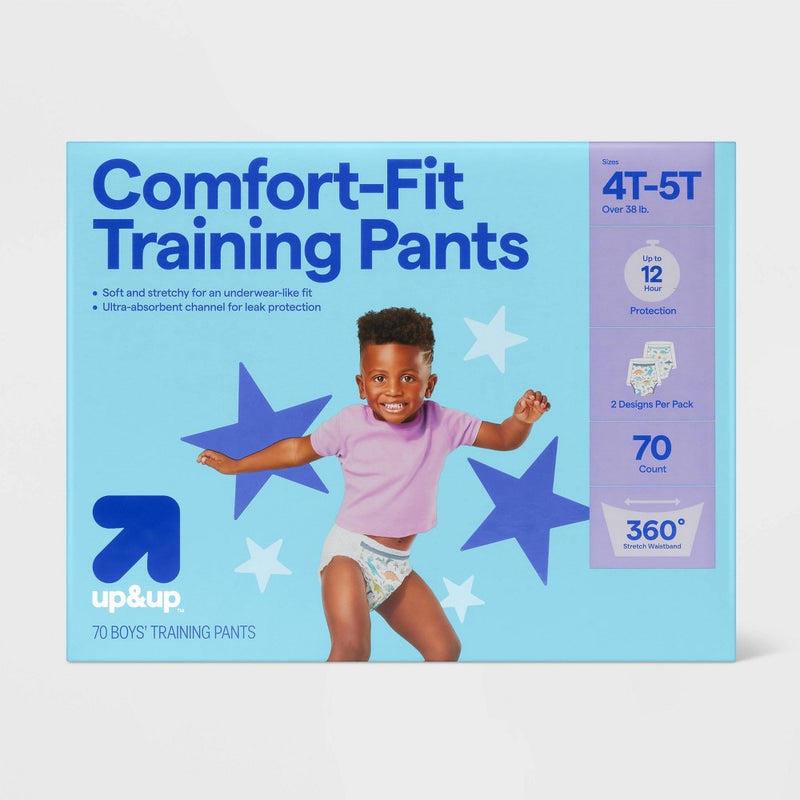 Boys' Disposable Training Pants - 4T-5T - 70ct - up&up