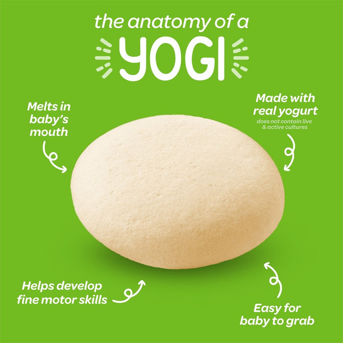 HappyBaby Organic Yogis Strawberry Freeze-Dried Yogurt & Fruit Baby Snacks - 1oz