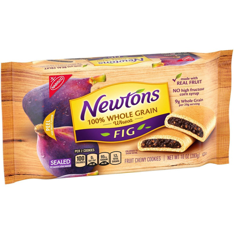 Newtons Fig 100% Whole Grain Soft & Chewy Fruit Cookies - 10oz