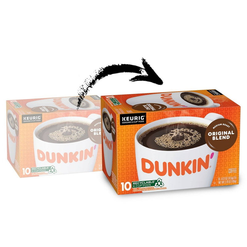 Dunkin' Original Blend Medium Roast Coffee - Keurig K-Cup Pods - 10ct