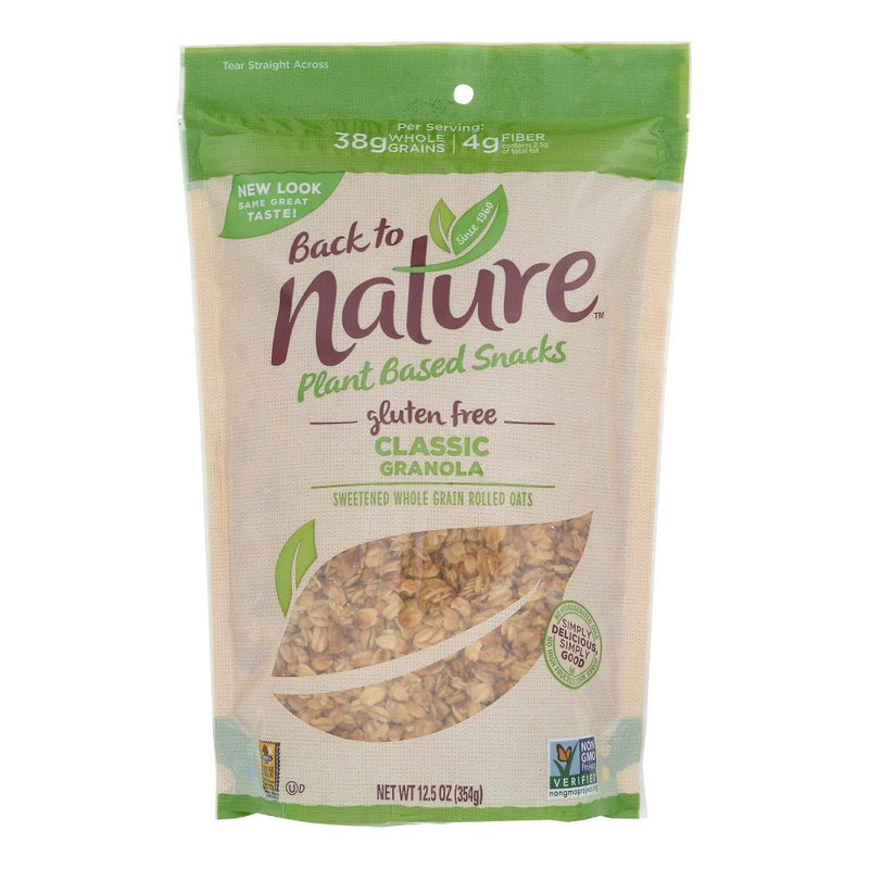 Back To Nature Gluten Free Classic Granola - Case of 6/12.5 oz