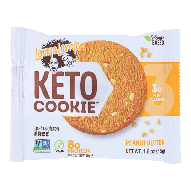 Lenny & Larry's Peanut Butter Keto Cookie - 12 bars, 1.6 oz