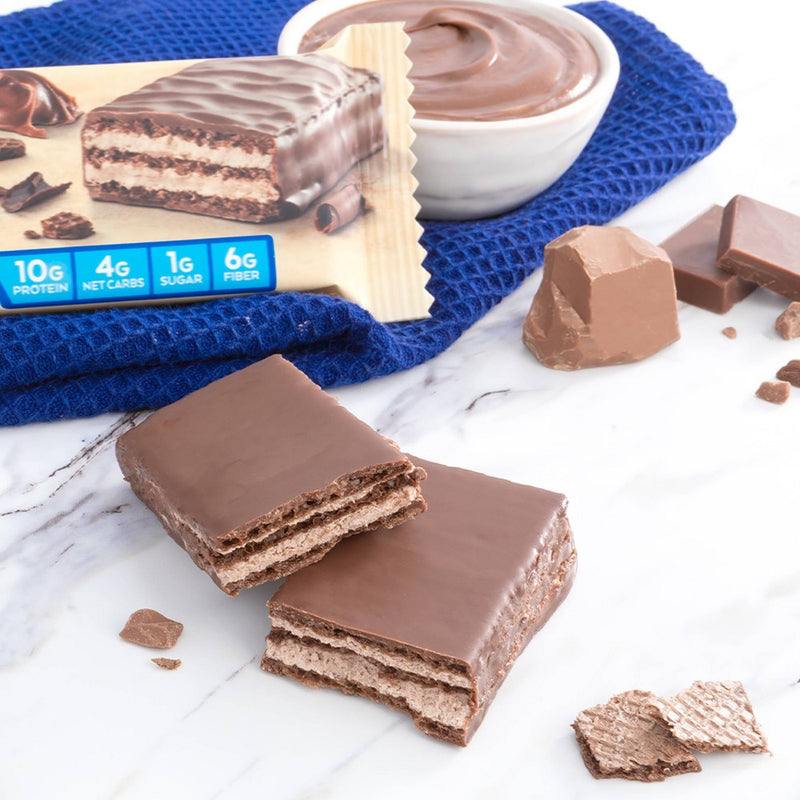 Atkins Protein Wafer Crisp Snack Bar - Chocolate Creme - 5pk