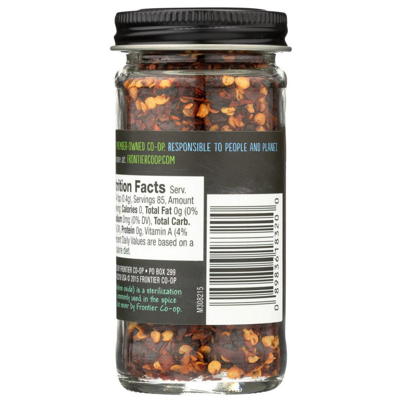 Frontier Co-Op Red Chili Peppers Crushed - 1.2 oz