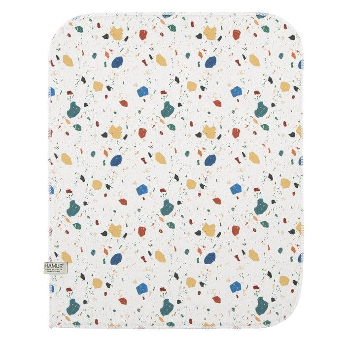 HAMUR Microfiber Dish Drying Mat 16X18 Inch, Super Absorbent Dish Draining Mat For Kitchen Counter, Kitchen Gadgets For Easy Clean Multi-Use