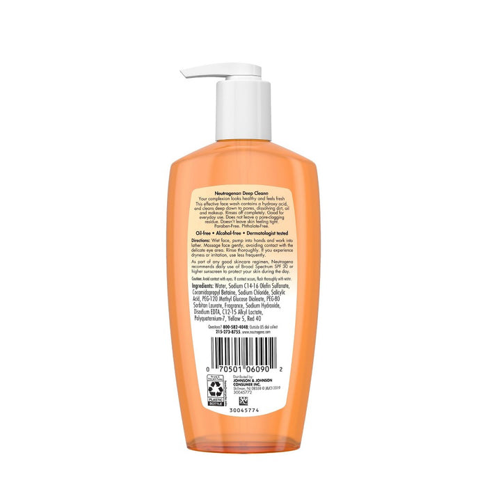 Neutrogena Deep Clean Daily Facial Cleanser - 6.7 fl oz
