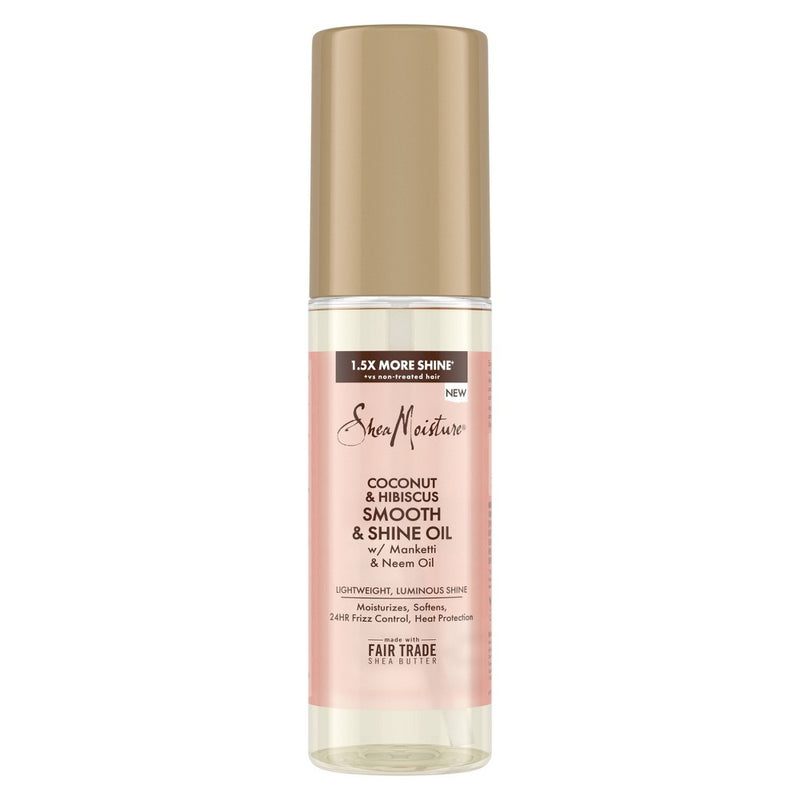 SheaMoisture Coconut and Hibiscus Smooth + Shine Hair Oil - 3.3 fl oz