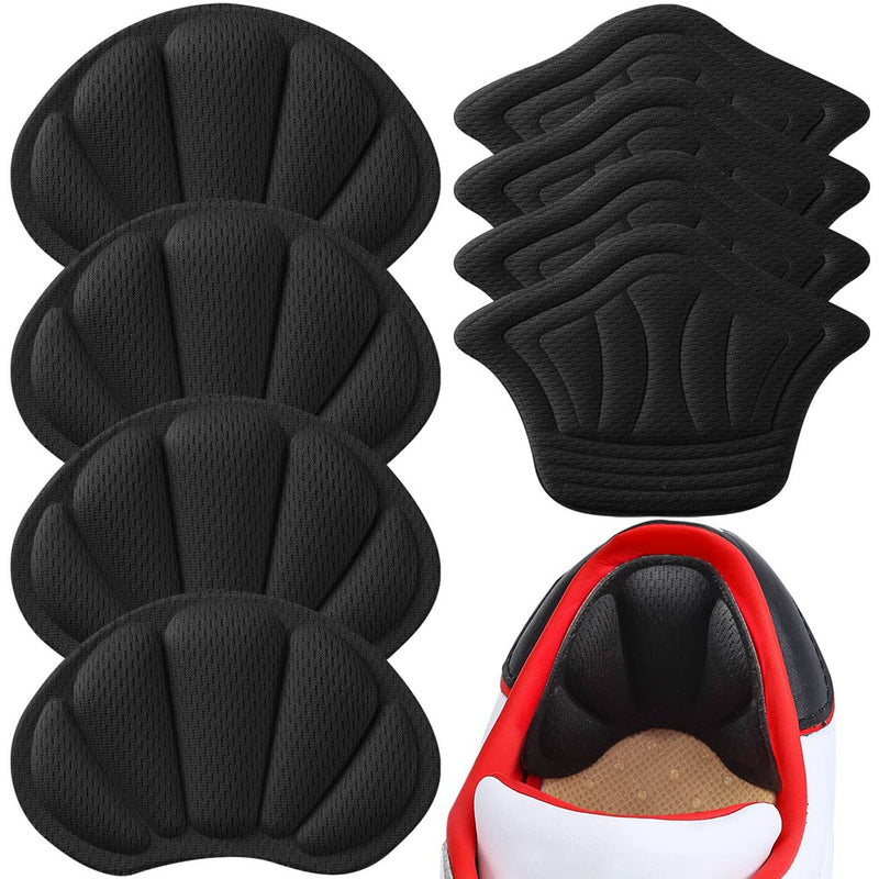 Adhesive Back Of Heel Cushion Pads, Heel Grips Inserts For Women Men,Reusable Heel Guards Liners For Too Big Loose Boots, Improve Shoe Fit