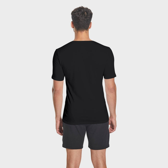 Pair of Thieves Men's 2+1 Bonus Pack Super Soft Crew Neck Undershirt - Black S