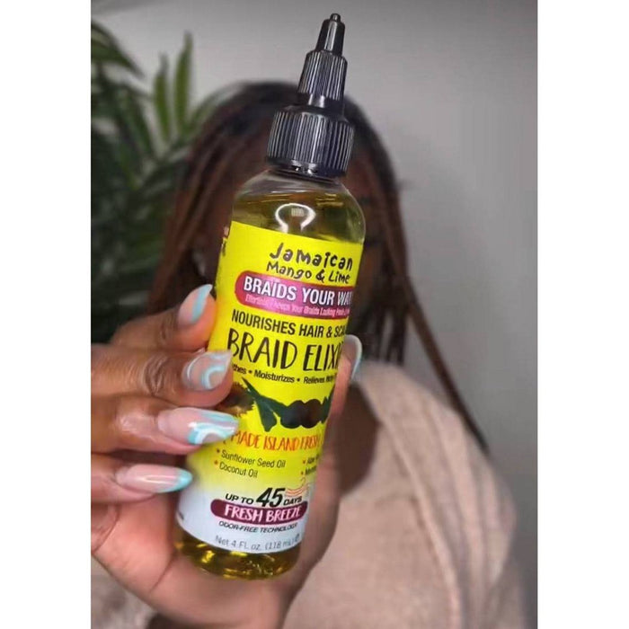 Jamaican Mango & Lime Braid Elixir Anti-Frizz Treatment - 4oz