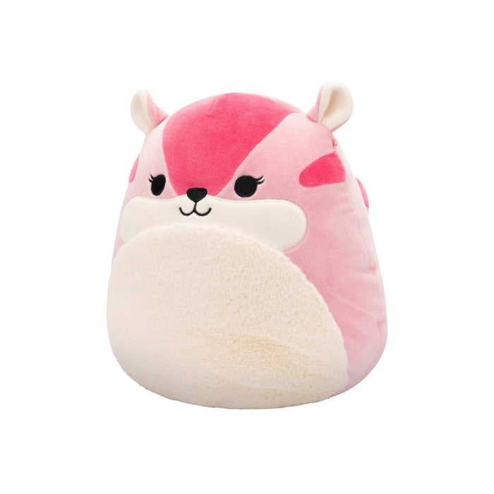 Squishmallows 11'' Dianalee Pink Chipmunk with Fuzzy Belly Plush
