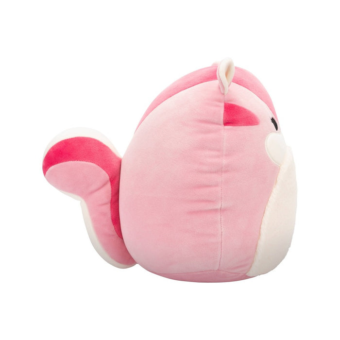 Squishmallows 11'' Dianalee Pink Chipmunk with Fuzzy Belly Plush
