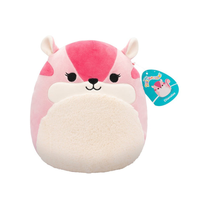 Squishmallows 11'' Dianalee Pink Chipmunk with Fuzzy Belly Plush