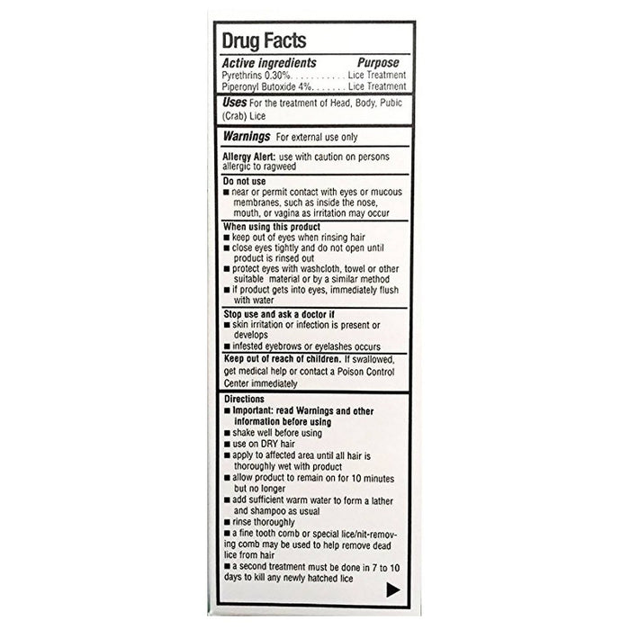Mata Piojos Medicated Shampoo - 2 fl oz