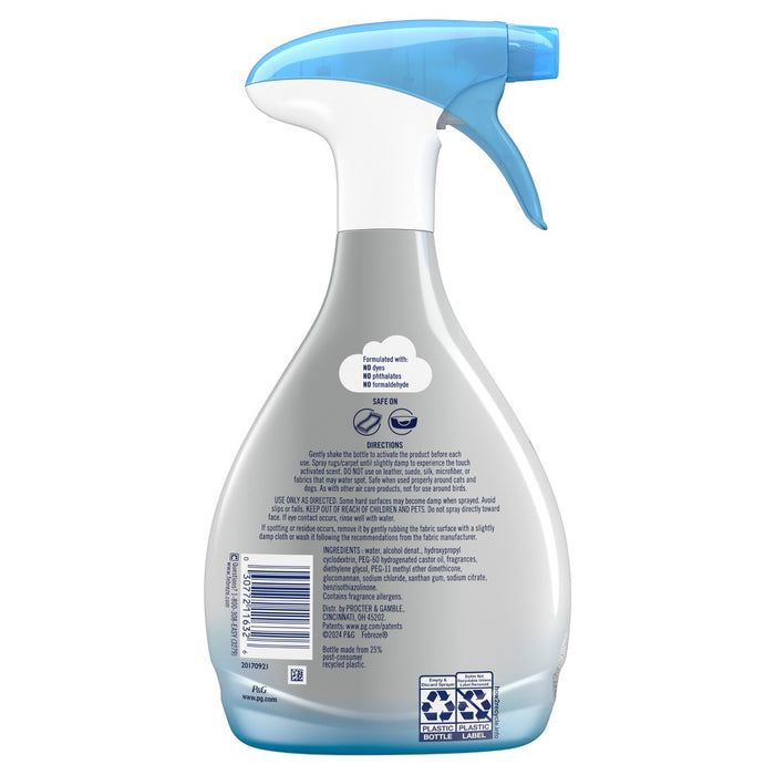 Febreze Carpet Long Lasting Scent Booster Crisp Cotton - 27 fl oz