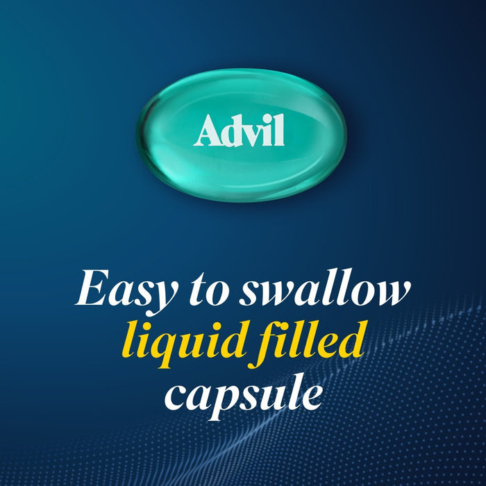 Advil Liqui-Gel Minis Pain Reliever & Fever Reducer Gelcaps - Ibuprofen (NSAID) - 80ct