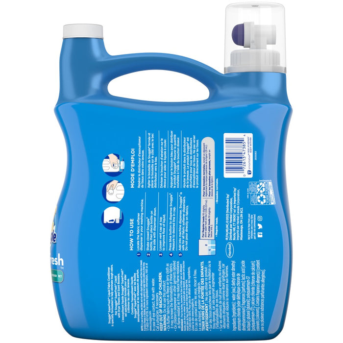 Snuggle Plus Liquid SuperFresh Fabric Softener - 89 fl oz