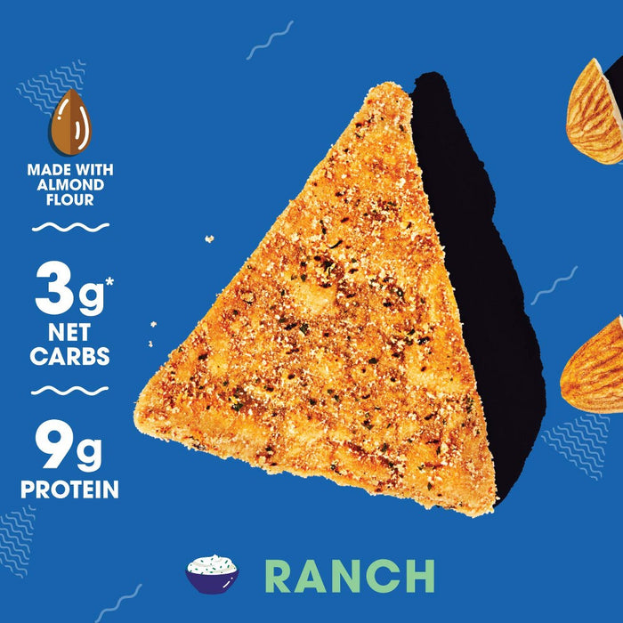 Hilo Life Tortilla Chips Ranch - Case of 12 - 1 oz