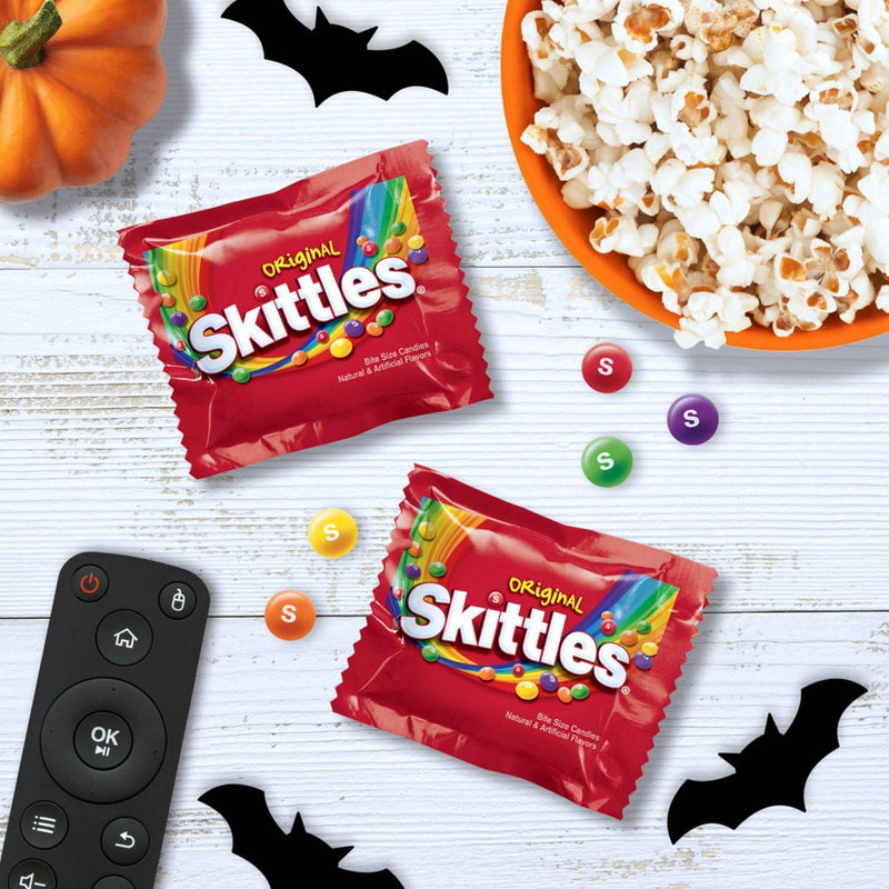 SKITTLES Original Chewy Candy Fun Size Halloween Candy - 10.72oz