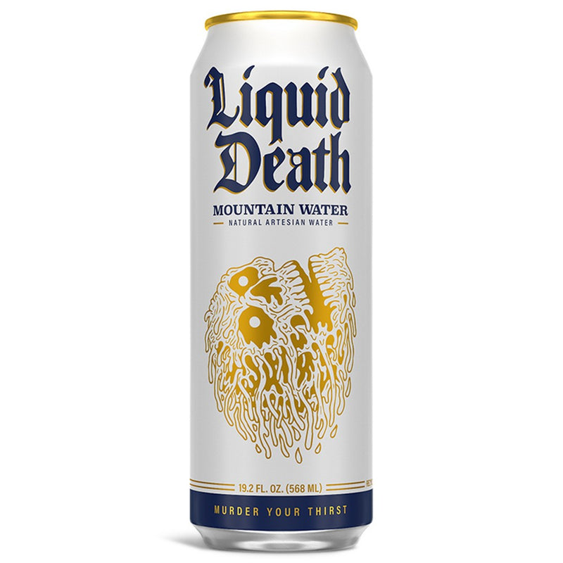 Liquid Death 100% Mountain Water - 8pk/19.2 fl oz Cans