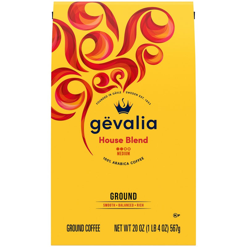 Gevalia House Blend Medium Roast Ground Coffee - 20oz