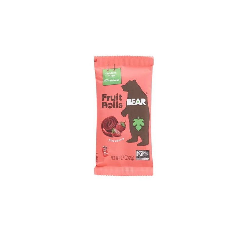 Bear Apple-Pear Strawberry Fruit Rolls, 0.7 Oz