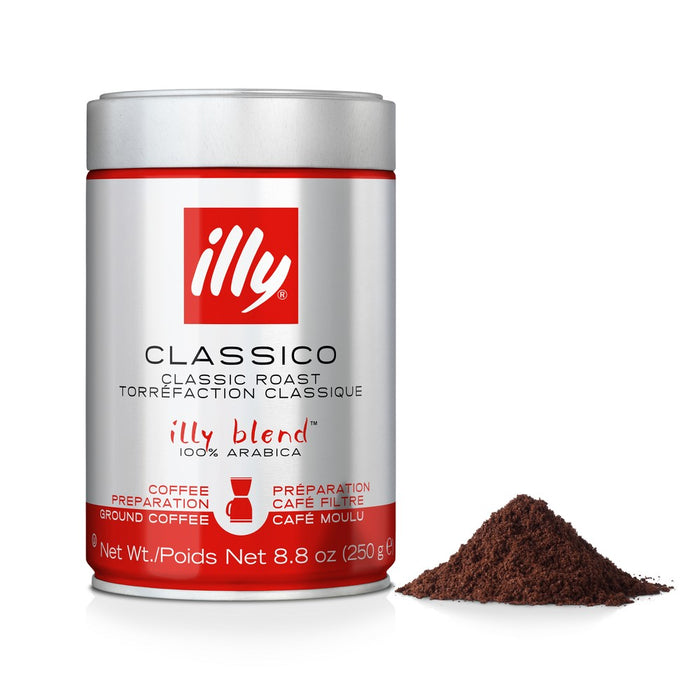 Illy Classico Medium Roast Ground Drip Coffee - 8.8oz
