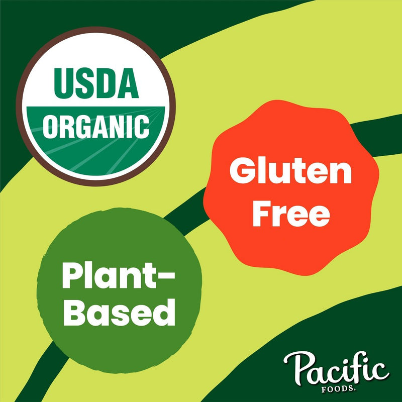 Pacific Foods Plant Based Organic Gluten Free Vegan Tomato Basil Soup - 32oz