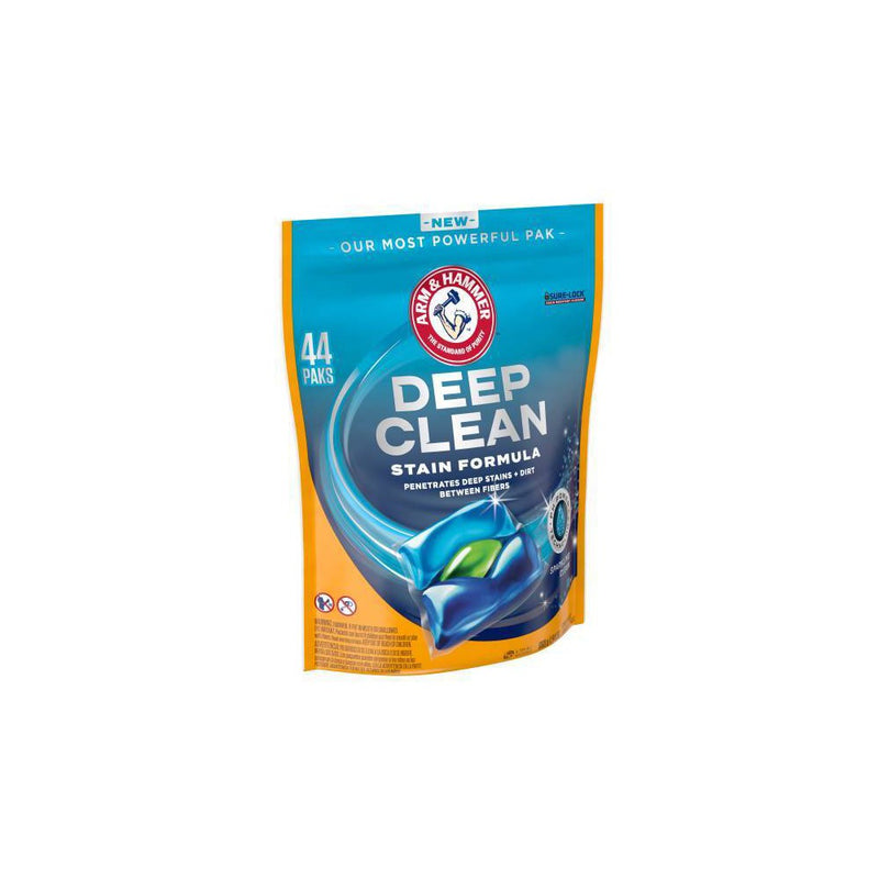 Arm & Hammer Deep Clean Stain Unit Dose Detergent - 44ct