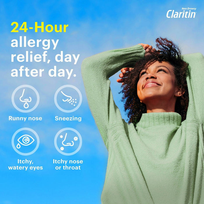 Claritin Allergy Relief 24 Hour Non-Drowsy Loratadine Liquid Gel - 10ct