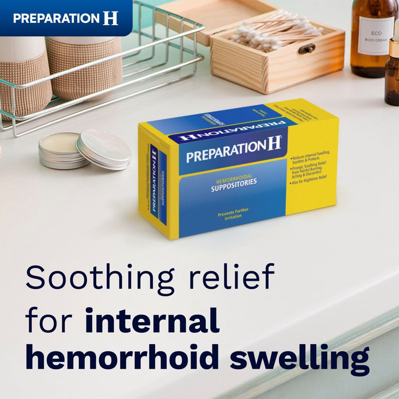 Preparation H Hemorrhoidal Suppositories - 12ct