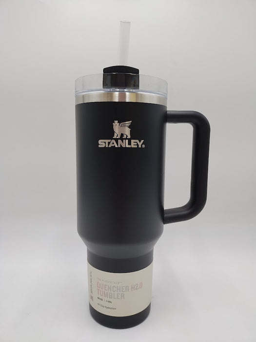 Stanley 40 oz Stainless Steel H2.0 FlowState Quencher Tumbler Jet Black