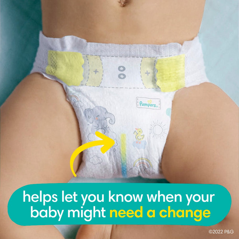 Pampers Swaddlers Active Baby Newborn Diapers Size 0 - 31ct